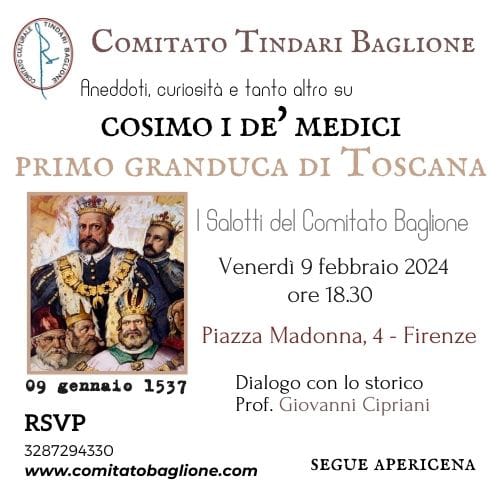 locandina cosimo I de' Medici